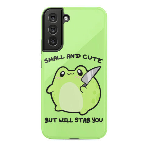 Small And Cute But Will Stab You Froggie Phone Case